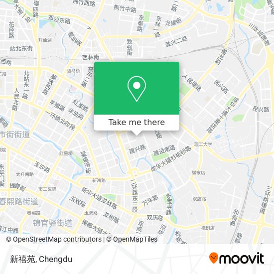 新禧苑 map