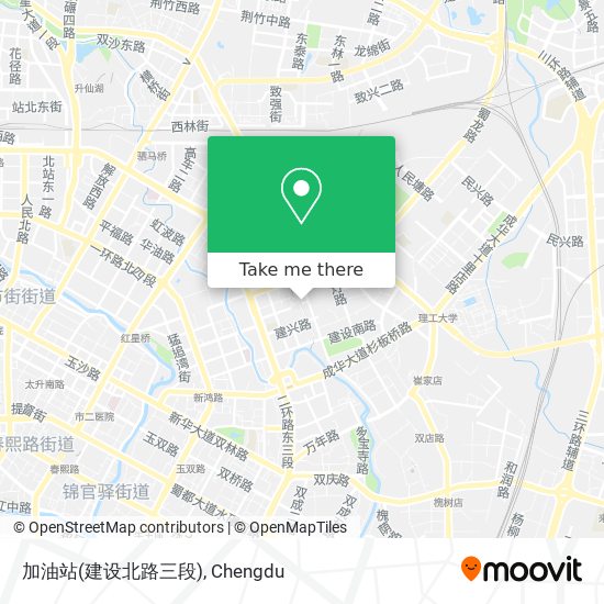 加油站(建设北路三段) map