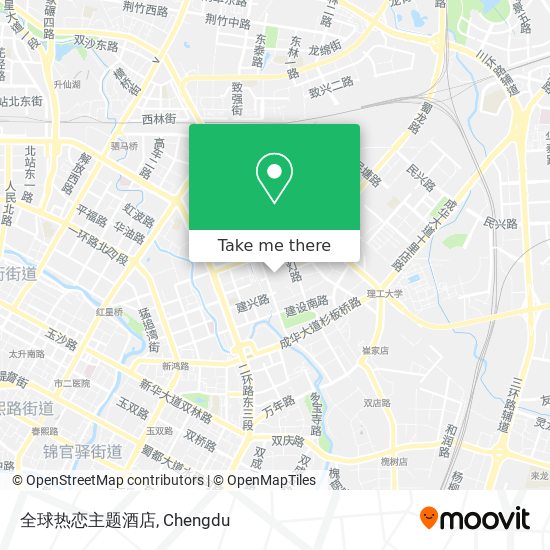 全球热恋主题酒店 map