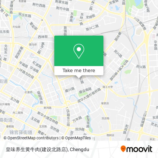 皇味养生黄牛肉(建设北路店) map