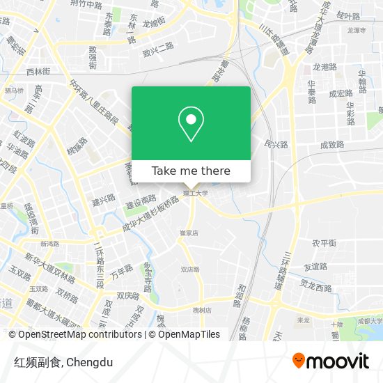 红频副食 map