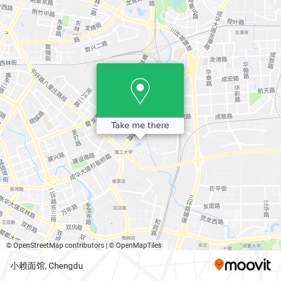 小赖面馆 map