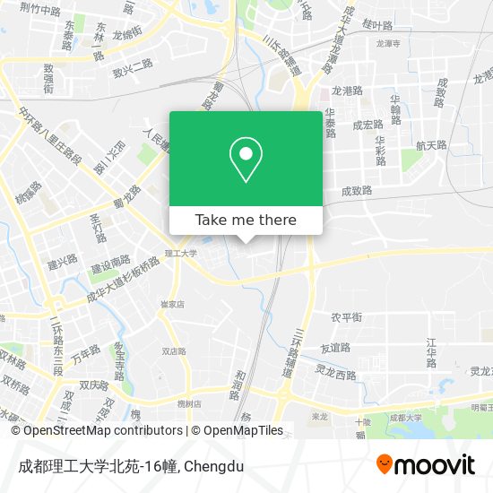 成都理工大学北苑-16幢 map
