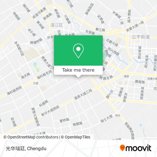 光华瑞廷 map