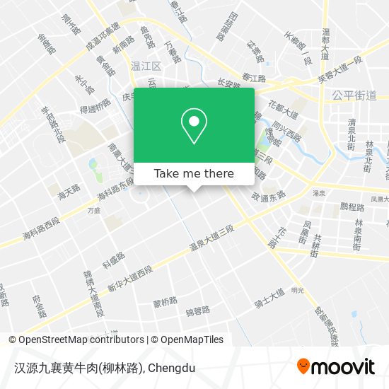 汉源九襄黄牛肉(柳林路) map