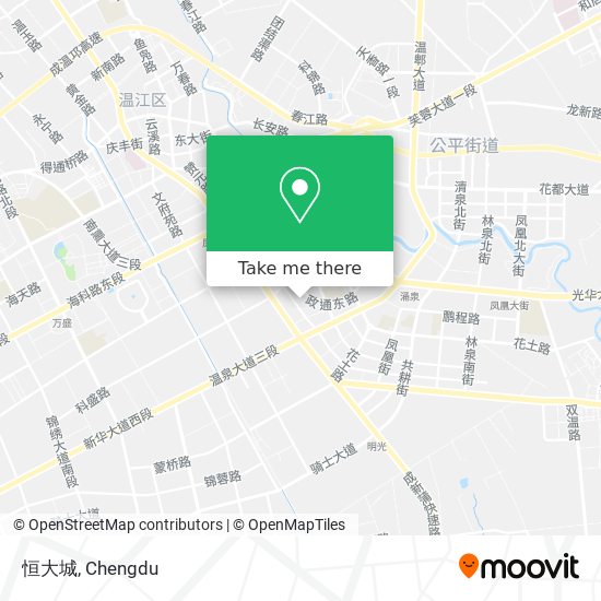 恒大城 map