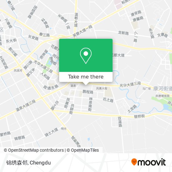 锦绣森邻 map