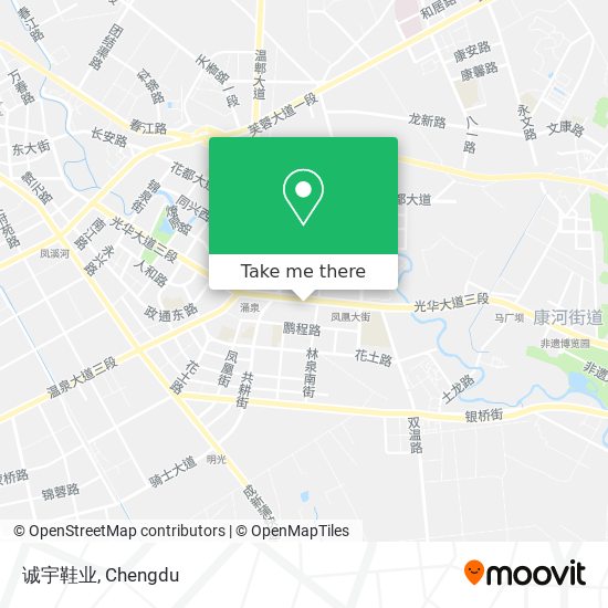 诚宇鞋业 map