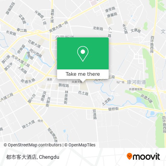 都市客大酒店 map