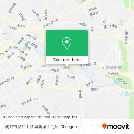 成都市温江工商局新城工商所 map