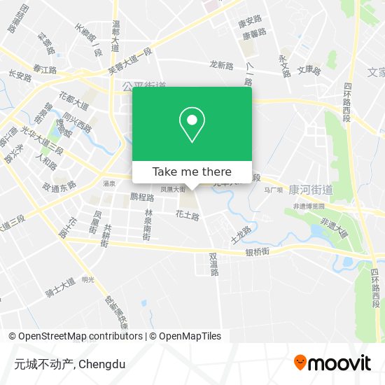元城不动产 map