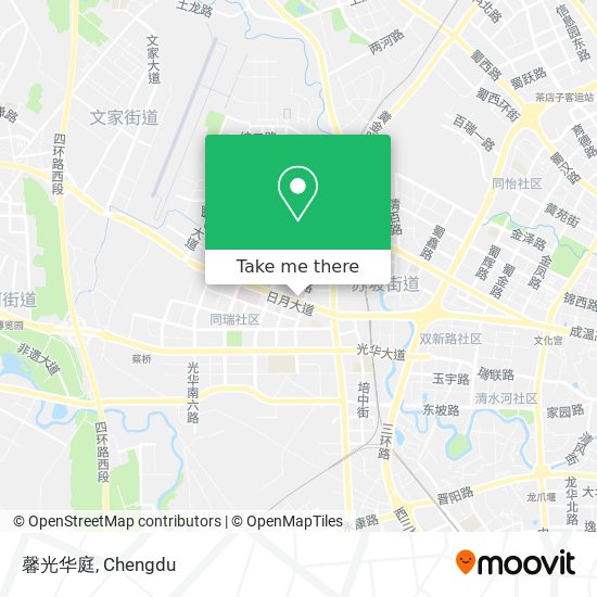馨光华庭 map