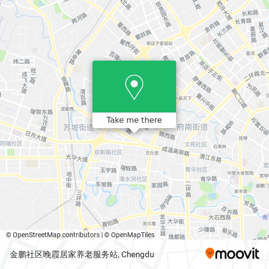 金鹏社区晚霞居家养老服务站 map
