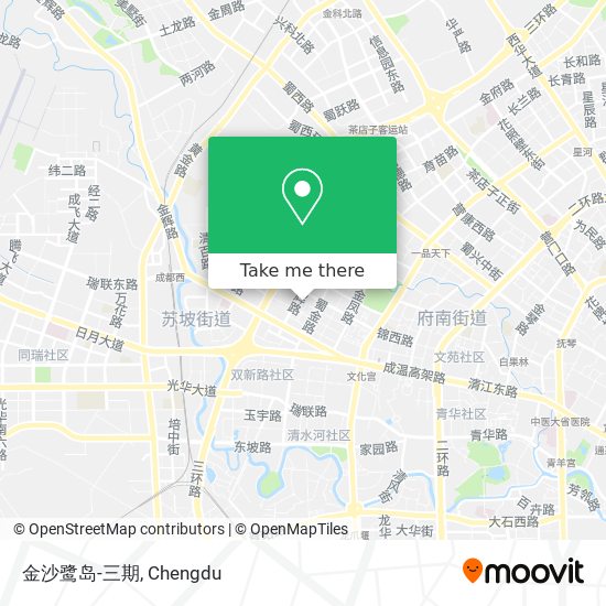 金沙鹭岛-三期 map