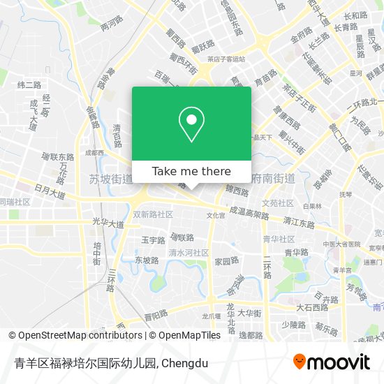 青羊区福禄培尔国际幼儿园 map