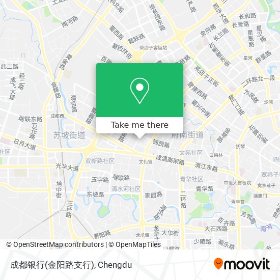 成都银行(金阳路支行) map