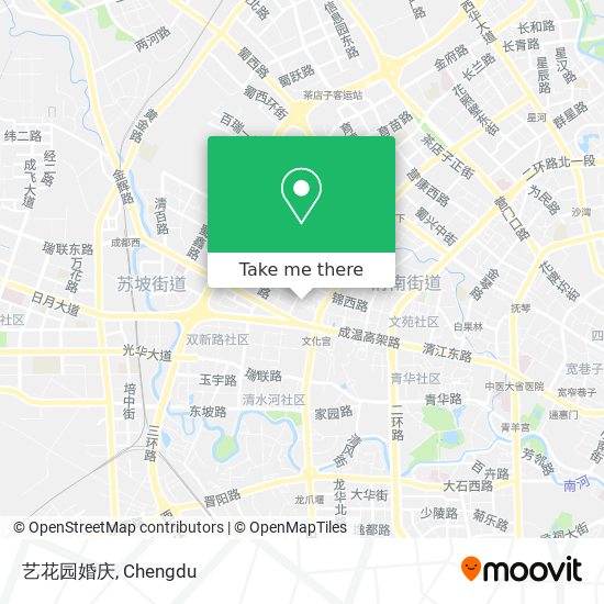 艺花园婚庆 map