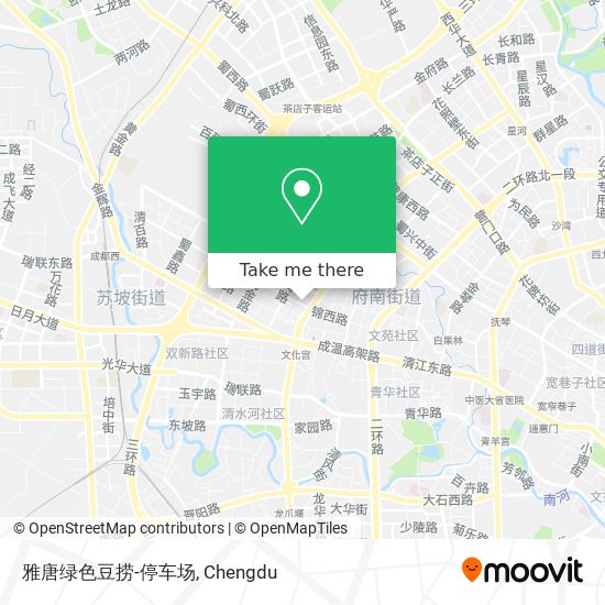 雅唐绿色豆捞-停车场 map