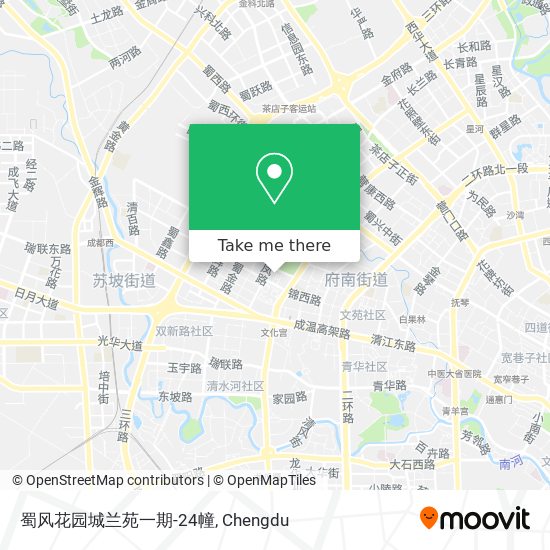 蜀风花园城兰苑一期-24幢 map