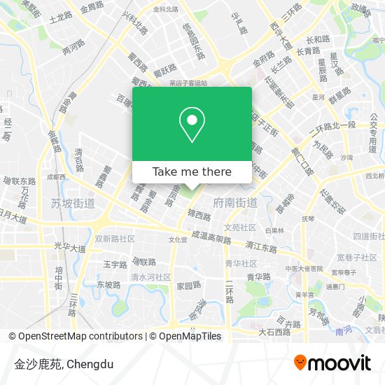 金沙鹿苑 map