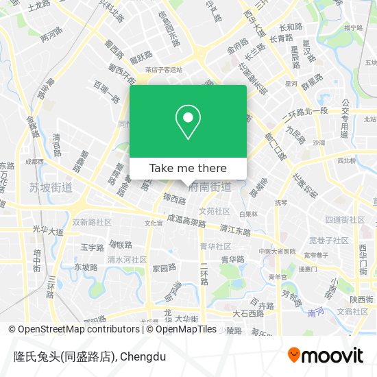 隆氏兔头(同盛路店) map