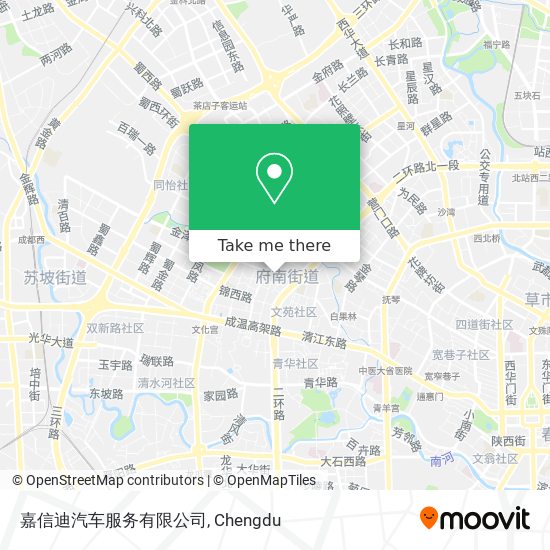 嘉信迪汽车服务有限公司 map