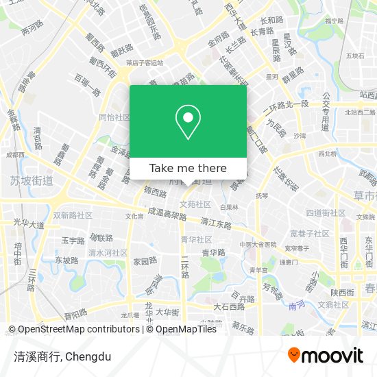 清溪商行 map