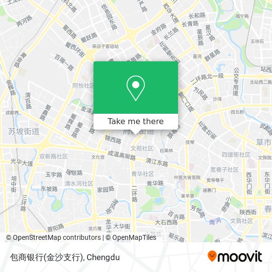 包商银行(金沙支行) map
