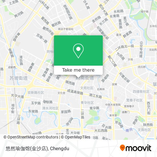 悠然瑜伽馆(金沙店) map