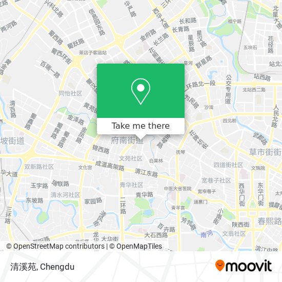 清溪苑 map