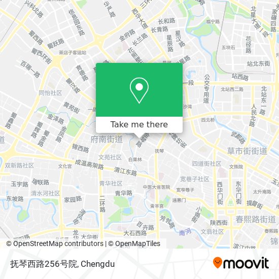 抚琴西路256号院 map