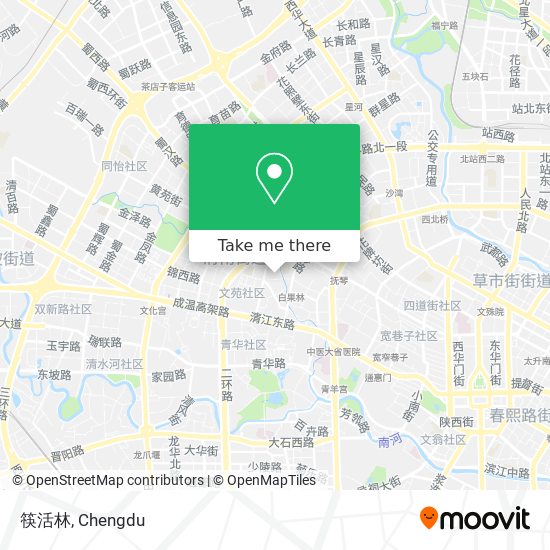筷活林 map