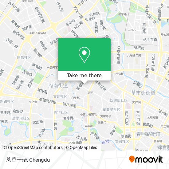 茗香干杂 map