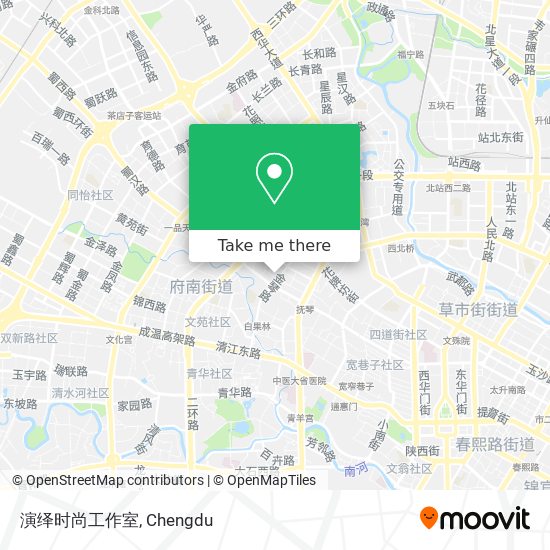 演绎时尚工作室 map