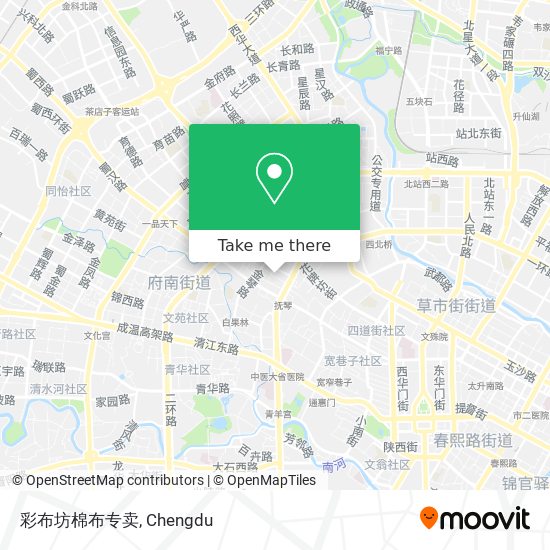 彩布坊棉布专卖 map