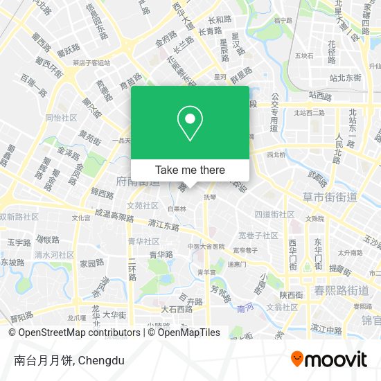 南台月月饼 map