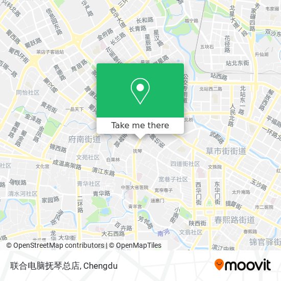 联合电脑抚琴总店 map