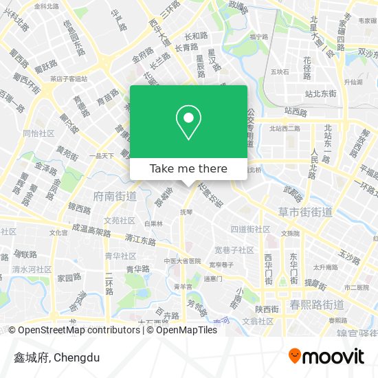 鑫城府 map