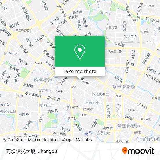 阿坝信托大厦 map