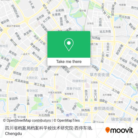 四川省档案局档案科学校技术研究院-西停车场 map