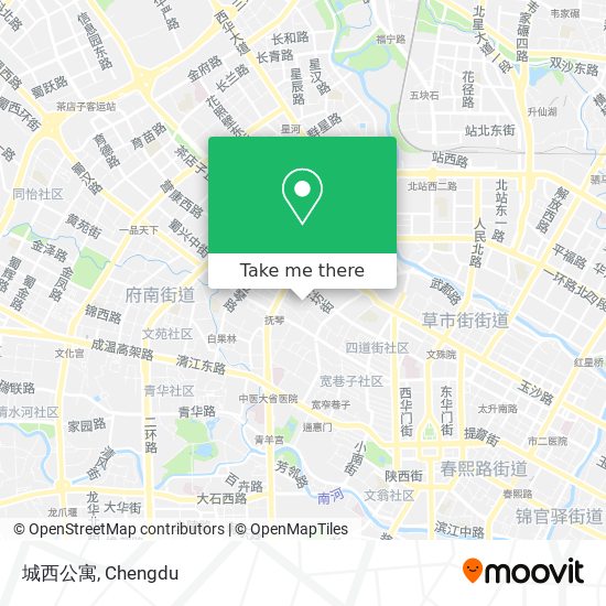 城西公寓 map