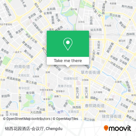锦西花园酒店-会议厅 map