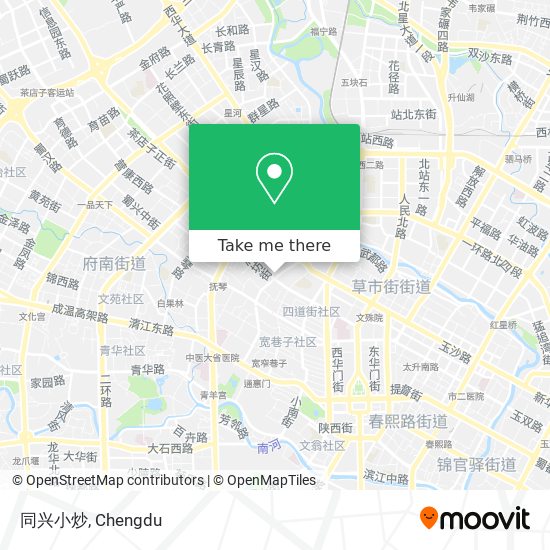 同兴小炒 map