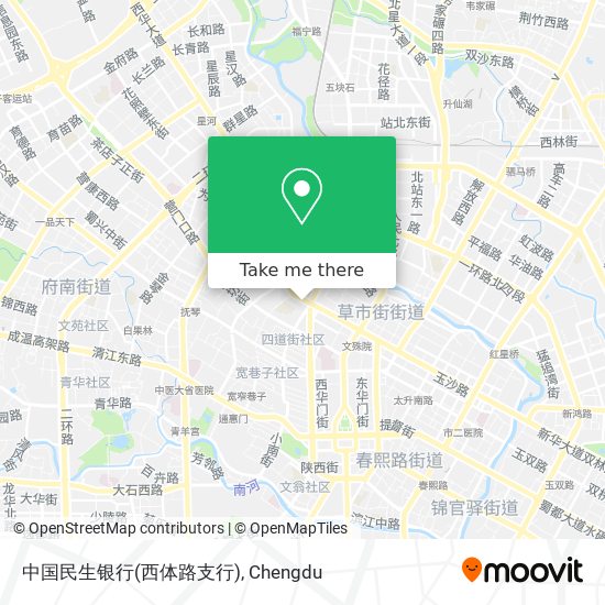 中国民生银行(西体路支行) map