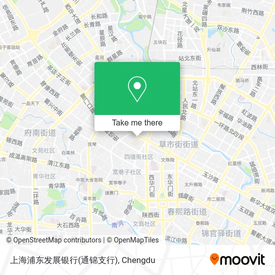 上海浦东发展银行(通锦支行) map