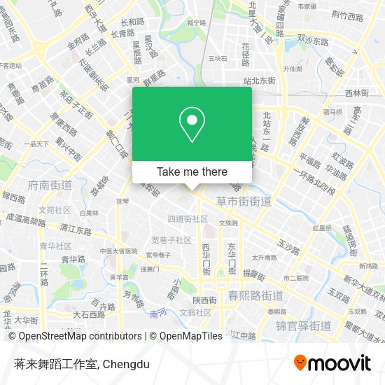 蒋来舞蹈工作室 map