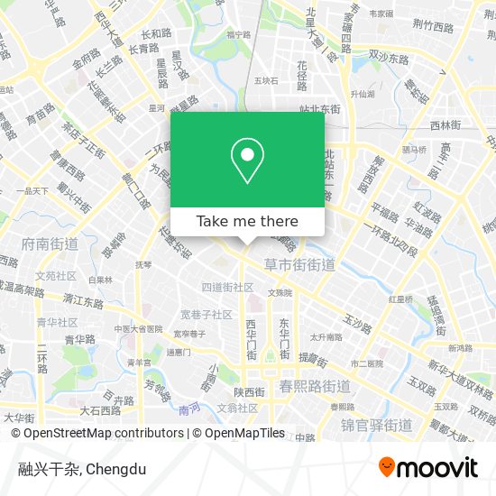 融兴干杂 map