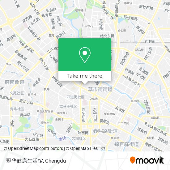 冠华健康生活馆 map
