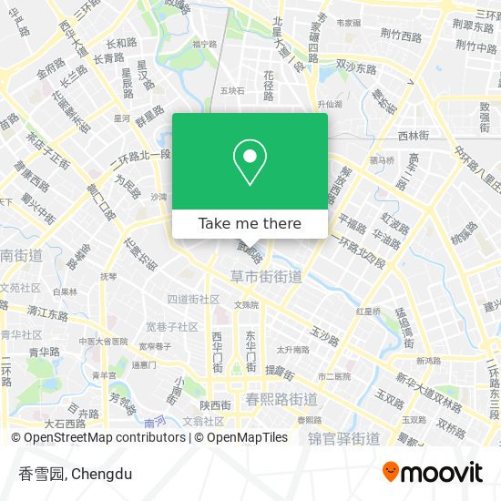 香雪园 map