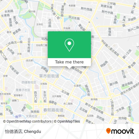 怡德酒店 map